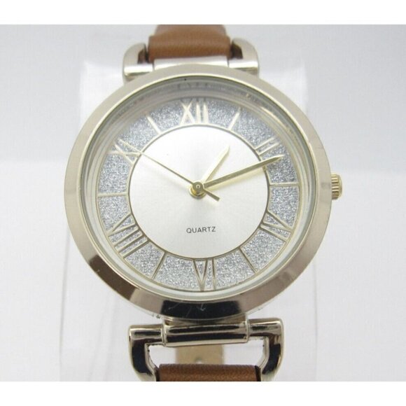 Women's Charming Charlie  Quartz WR Analog 34mm Dial Causal Round Watch (F86) - Picture 1 of 9